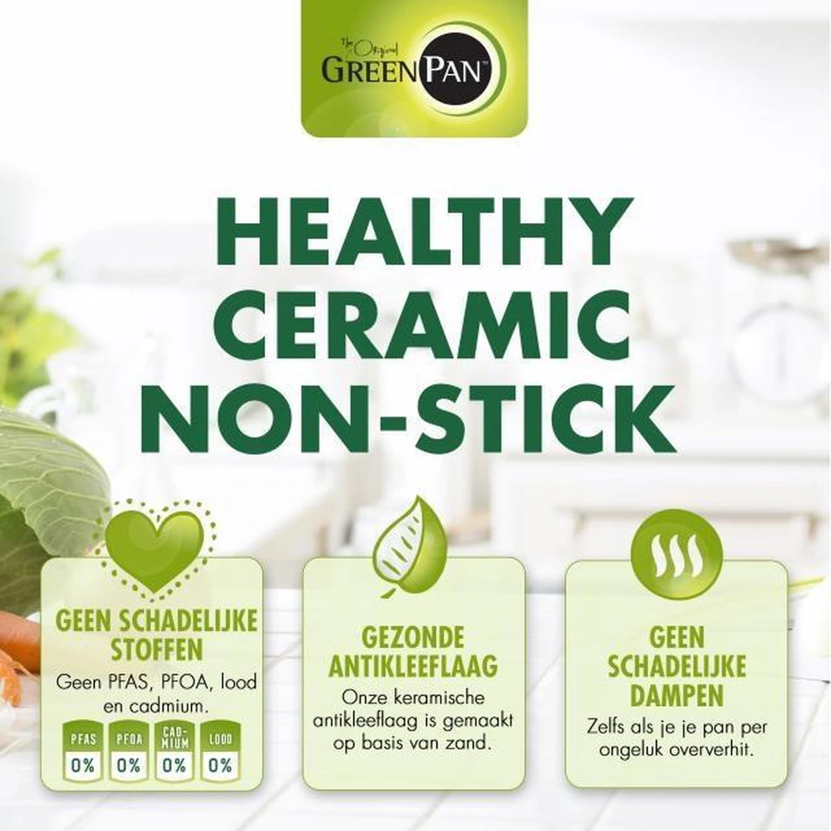 GreenPan Cambridge Steelpan 16cm - Zwart - Inductie - PFAS-vrij 4 GreenPan Cambridge Steelpan 16cm - Zwart - Inductie - PFAS-vrij - Afbeelding 4