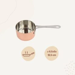 Orange85 Sauspan - Koper - 5x8,5cm - Staal 10 Orange85 Sauspan - Koper - 5x8,5cm - Staal -Keukenbenodigdheden Winkel 1200x1200 1350
