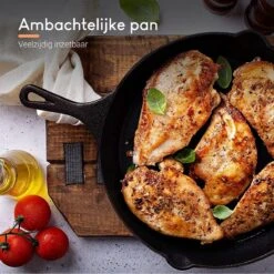 Ocina Gietijzeren Pan – ø30,5cm - Skillet - Koekenpan – Hapjespan – Koekenpan Inductie – Koekenpannenset - Gietijzeren Pan Bbq - Gietijzer -Keukenbenodigdheden Winkel 1200x1200 1398