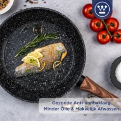 Westinghouse Koekenpan Inductie - Ø 28 Cm - Zwart Marmer - Speciale Editie 13 Westinghouse Koekenpan Inductie - Ø 28 Cm - Zwart Marmer - Speciale Editie -Keukenbenodigdheden Winkel 1200x1200 1419