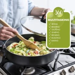 GreenPan Memphis Pannenset - 20-delig - Zwart - Inductie - PFAS-vrij -Keukenbenodigdheden Winkel 1200x1200 1471