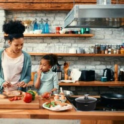 BIKO - Smile Pannen 8 Delige Pannenset - Braadpan - Zwart -Keukenbenodigdheden Winkel 1200x1200 1488