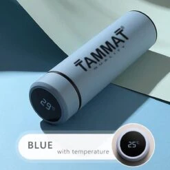 Slimme Thermosfles Met LCD Temperatuur Display - Curver Isolatiefles 500 ML - Rubber Coating - Dubbelwandige Thermosfles - Thermosbeker - Isoleerfles - Thermoskan - Travel Mug - Bidon Drinkfles - Koffiebeker - Drinkflessen - RVS - Smart Thermos -Keukenbenodigdheden Winkel 1200x1200 160