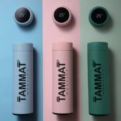 Slimme Thermosfles Met LCD Temperatuur Display - Curver Isolatiefles 500 ML - Rubber Coating - Dubbelwandige Thermosfles - Thermosbeker - Isoleerfles - Thermoskan - Travel Mug - Bidon Drinkfles - Koffiebeker - Drinkflessen - RVS - Smart Thermos -Keukenbenodigdheden Winkel 1200x1200 161