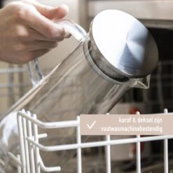 MÊZON® Schenkkan - Glazen Waterkan - Waterkaraf Voor Fruitwater - Multifunctionele Decanteer Karaf - Kan Met Deksel - 1.5L Capaciteit 10 MÊZON® Schenkkan - Glazen Waterkan - Waterkaraf Voor Fruitwater - Multifunctionele Decanteer Karaf - Kan Met Deksel - 1.5L Capaciteit -Keukenbenodigdheden Winkel 1200x1200 191