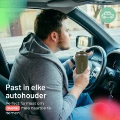 Triple J® Koffiebeker To Go - Thermosbeker - BPA & Lekvrij - 510ml - Groen -Keukenbenodigdheden Winkel 1200x1200 203