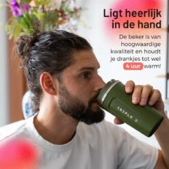 Triple J® Koffiebeker To Go - Thermosbeker - BPA & Lekvrij - 510ml - Groen -Keukenbenodigdheden Winkel 1200x1200 204