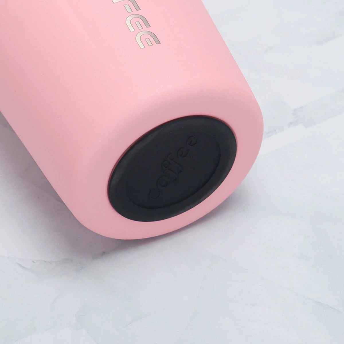 Premium RVS Koffiebeker To Go - Thermosbeker - Theebeker - 380ml - Roze 3 Premium RVS Koffiebeker To Go - Thermosbeker - Theebeker - 380ml - Roze - Afbeelding 3