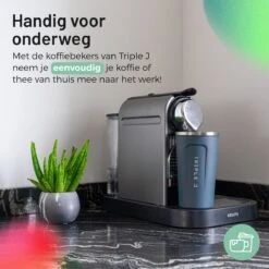 Triple J® Koffiebeker To Go - Thermosbeker - BPA & Lekvrij - 510ml - Blauw -Keukenbenodigdheden Winkel 1200x1200 316