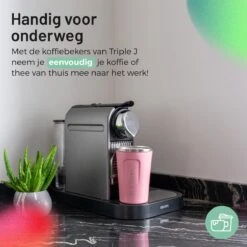Triple J® Koffiebeker To Go - Thermosbeker - BPA & Lekvrij - 380ml - Roze 9 Triple J® Koffiebeker To Go - Thermosbeker - BPA & Lekvrij - 380ml - Roze -Keukenbenodigdheden Winkel 1200x1200 329