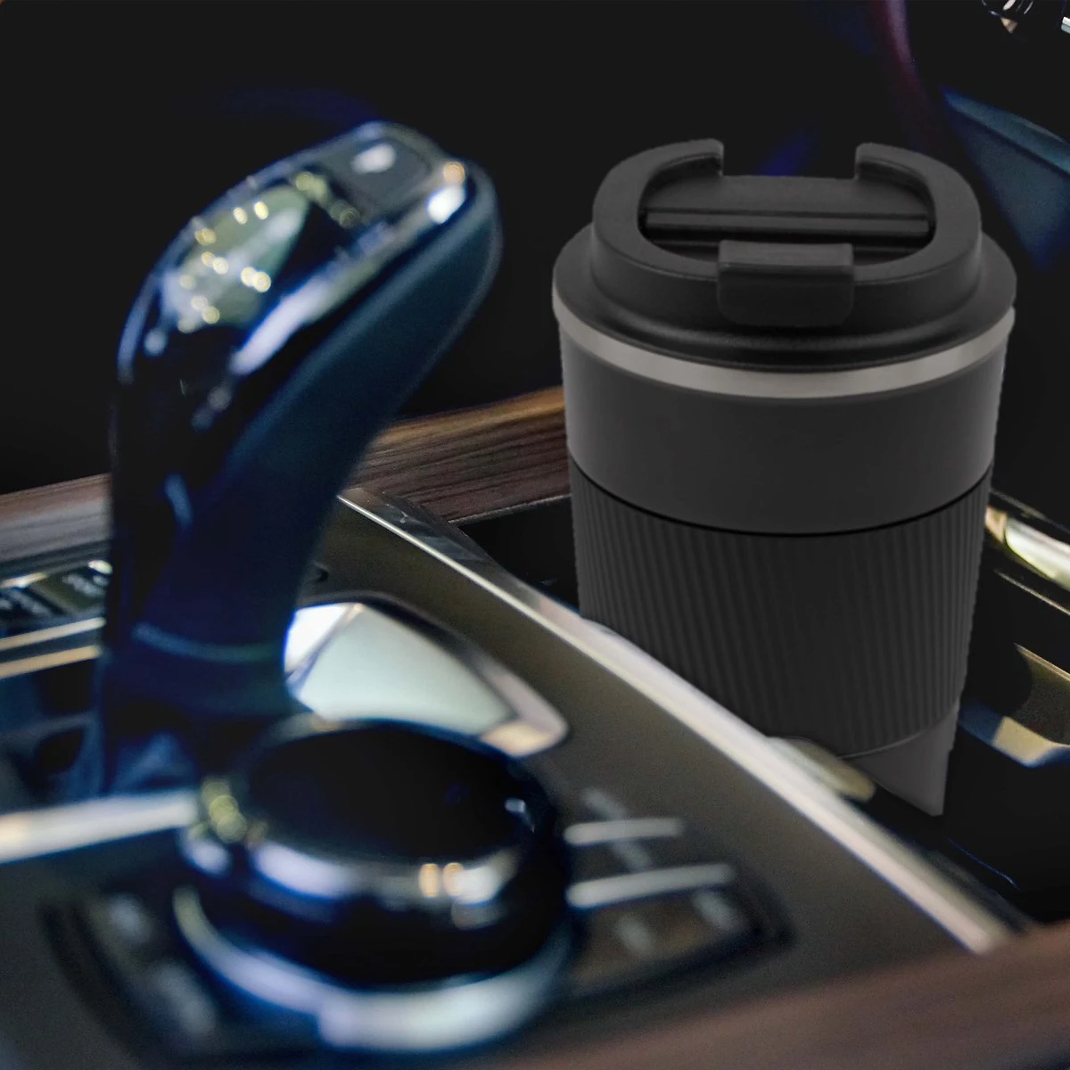 SIP !T® Premium RVS Koffiebeker To Go Thermosbeker – 380 ML – Herbruikbare Koffie & Theebeker – Lekvrij – Zwart - Valentijn 7 SIP !T® Premium RVS Koffiebeker To Go Thermosbeker – 380 ML – Herbruikbare Koffie & Theebeker – Lekvrij – Zwart - Valentijn - Afbeelding 7