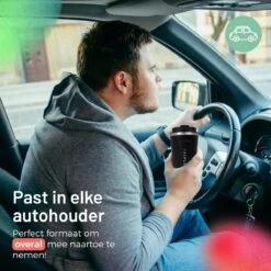 Triple J® Koffiebeker To Go - Thermosbeker - BPA & Lekvrij - 380ml - Zwart -Keukenbenodigdheden Winkel 1200x1200 353