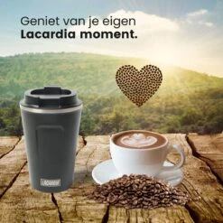 LaCardia Koffiebeker To Go Premium Zwart – Thermosbeker – Theebeker – 380ML – Herbruikbaar 17 LaCardia Koffiebeker To Go Premium Zwart – Thermosbeker – Theebeker – 380ML – Herbruikbaar -Keukenbenodigdheden Winkel 1200x1200 358