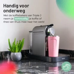 Triple J® Koffiebeker To Go - Thermosbeker - BPA & Lekvrij - 510ml - Roze 14 Triple J® Koffiebeker To Go - Thermosbeker - BPA & Lekvrij - 510ml - Roze -Keukenbenodigdheden Winkel 1200x1200 364