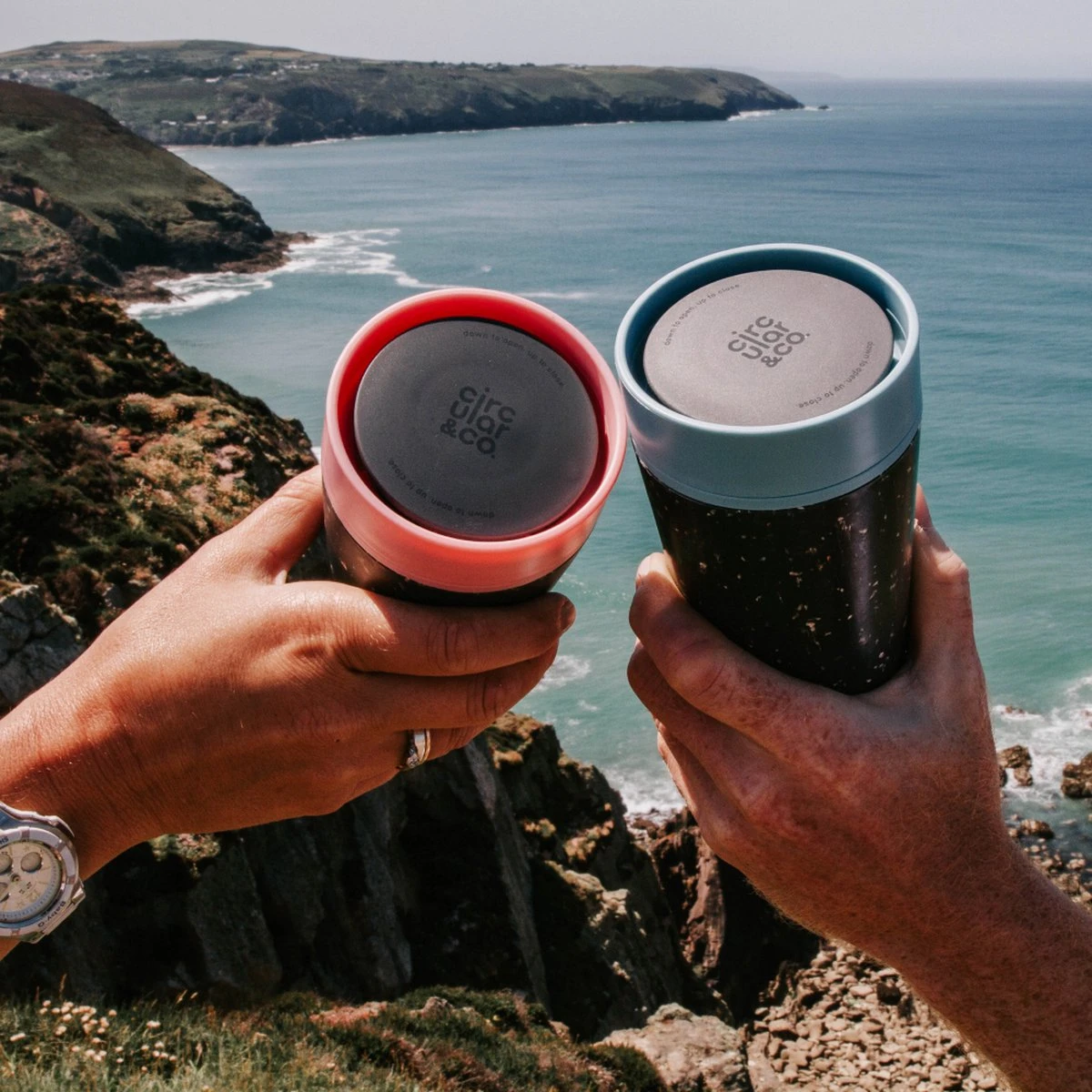 RCUP 340 Ml - Zwart/Blauw Black And Teal 7 RCUP 340 Ml - Zwart/Blauw Black And Teal - Afbeelding 7