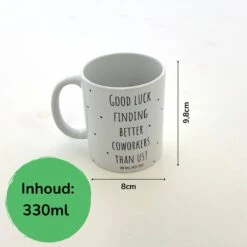 Merkloos Afscheidsmok | Afscheid Collega | Koffiemok | Mok 300 Ml | Mok | Keramische Mok -Keukenbenodigdheden Winkel 1200x1200 476