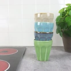 Orange85 Cappuccino Mokken - 4 Stuks - 250 Ml - Porselein - Hittebestendig - Keuken - Accessoires - Cappuccino Glazen - Cappuccino Kopjes - Latte Macchiato Glazen -Keukenbenodigdheden Winkel 1200x1200 513