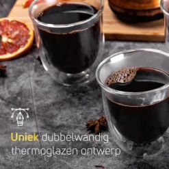 Dubbelwandige ESPRESSO Glazen Van Borosilicaat - Warme En Koude Dranken Kopjes - 70 ML - Set Van 4 21 Dubbelwandige ESPRESSO Glazen Van Borosilicaat - Warme En Koude Dranken Kopjes - 70 ML - Set Van 4 -Keukenbenodigdheden Winkel 1200x1200 520