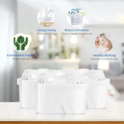 Aigostar Waterfilterpatronen Pure - 3 Stuks - Waterfilter - Filterpatronen - Brita Maxtra+ Compatible -Keukenbenodigdheden Winkel 1200x1200 60