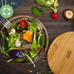 Klarstein Glazen Serveerschaal Met Bamboe Deksel - Afwasmachinebestendig - Veelzijdig Inzetbaar 14 Klarstein Glazen Serveerschaal Met Bamboe Deksel - Afwasmachinebestendig - Veelzijdig Inzetbaar -Keukenbenodigdheden Winkel 1200x1200 632