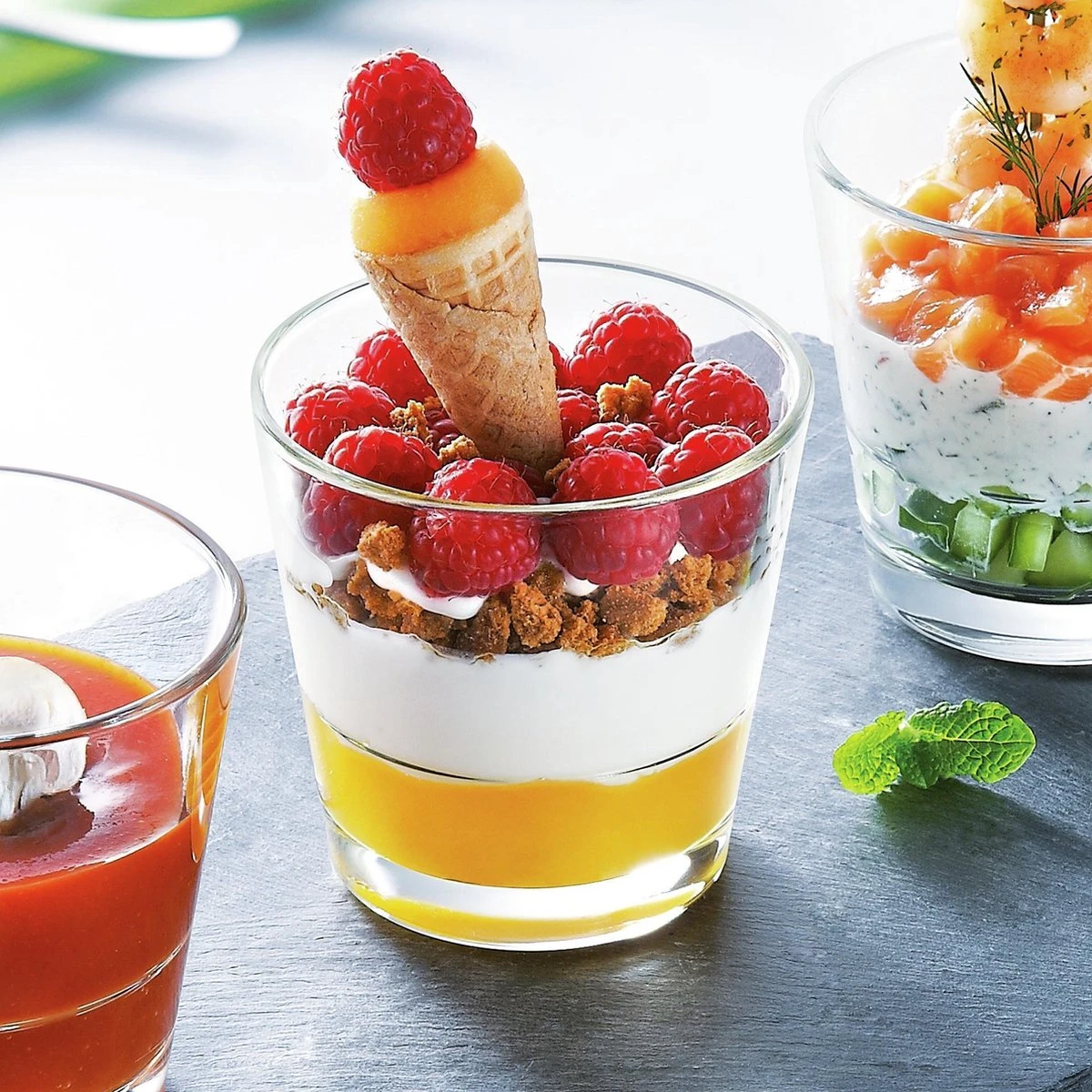 Arcoroc 6x Stuks Dessertglazen/amuse Glazen 210 Ml - Glaasjes Voor Nagerechten/toetjes 2 Arcoroc 6x Stuks Dessertglazen/amuse Glazen 210 Ml - Glaasjes Voor Nagerechten/toetjes - Afbeelding 2