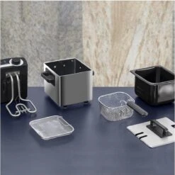 Frituurmachine Cecotec Cleanfry 1,5 L 1000W Roestvrij Staal -Keukenbenodigdheden Winkel 1200x1200 654