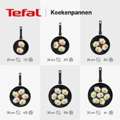 Tefal Easy Chef Koekenpan - Ø 28 Cm -Keukenbenodigdheden Winkel 1200x1200 666