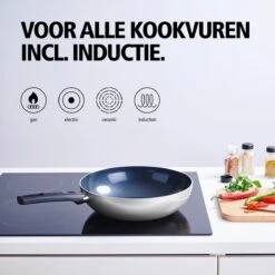 BRABANTIA INDU+ Wokpan - Keramische Antiaanbaklaag - Ø 28 Cm - Inductie - Pfas Vrij 11 BRABANTIA INDU+ Wokpan - Keramische Antiaanbaklaag - Ø 28 Cm - Inductie - Pfas Vrij -Keukenbenodigdheden Winkel 1200x1200 788