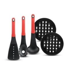 Edënbërg Red Line -15-delige Luxe Pannenset Van Gesmeed Aluminium - Rood/Metallic -Keukenbenodigdheden Winkel 1200x1200 878