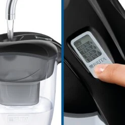 BRITA - Waterfilterkan Elemaris - Zwart - 3,5L - Inclusief 1 Maxtra+ Waterfilterpatroon -Keukenbenodigdheden Winkel 1200x1200 90