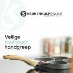 Culistar Pannenkoekenpan Inductie - Pancake Pan - Omeletpan - Omeletmaker - Eierpan - Inclusief Receptenboekje 12 Culistar Pannenkoekenpan Inductie - Pancake Pan - Omeletpan - Omeletmaker - Eierpan - Inclusief Receptenboekje -Keukenbenodigdheden Winkel 1200x1200 910