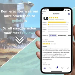 Culistar Pannenkoekenpan Inductie - Pancake Pan - Omeletpan - Omeletmaker - Eierpan - Inclusief Receptenboekje 16 Culistar Pannenkoekenpan Inductie - Pancake Pan - Omeletpan - Omeletmaker - Eierpan - Inclusief Receptenboekje -Keukenbenodigdheden Winkel 1200x1200 913