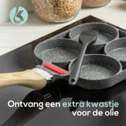 Culistar Pannenkoekenpan Inductie - Pancake Pan - Omeletpan - Omeletmaker - Eierpan - Inclusief Receptenboekje 19 Culistar Pannenkoekenpan Inductie - Pancake Pan - Omeletpan - Omeletmaker - Eierpan - Inclusief Receptenboekje -Keukenbenodigdheden Winkel 1200x1200 916