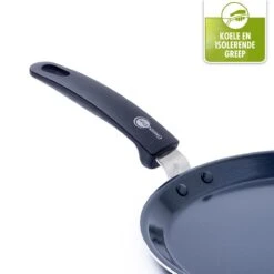 GreenPan Essentials Pannenkoekenpan 24cm - Zwart - Inductie - PFAS-vrij -Keukenbenodigdheden Winkel 1200x1200 930
