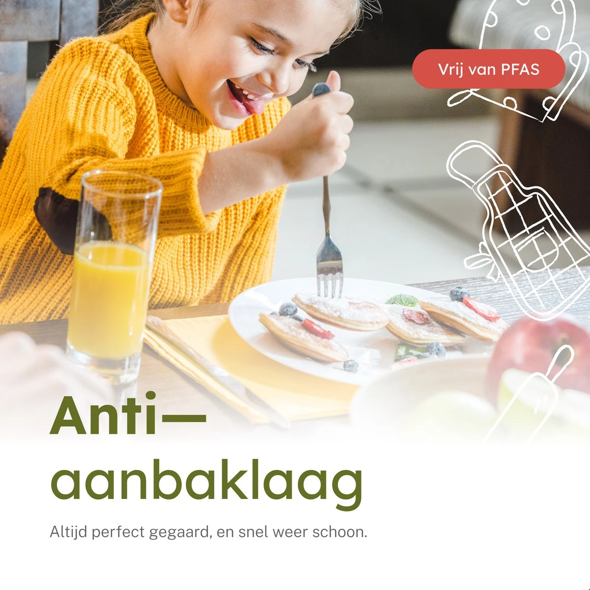 Merkloos Pancake Pan - Omeletpan - Eierpan - Anti Aanbaklaag - PFAS Vrij - Pancake Maker - Geschikt Voor Alle Warmtebronnen - Inductie Pannen 6 Merkloos Pancake Pan - Omeletpan - Eierpan - Anti Aanbaklaag - PFAS Vrij - Pancake Maker - Geschikt Voor Alle Warmtebronnen - Inductie Pannen - Afbeelding 6