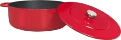 Combekk Sous Chef Gietijzeren Braadpan - 28cm - Rood -Keukenbenodigdheden Winkel 1200x396
