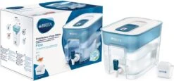 BRITA - Waterfilterkan Flow Cool - Blauw - 8,2L -Keukenbenodigdheden Winkel 1200x560