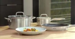Tefal Virtuoso Pannenset 5 Delig - Hoge Kookpan Ø 22 Cm + Steelpan Ø 16 Cm + Kookpannen Ø 18/20/24 Cm -Keukenbenodigdheden Winkel 1200x634 2