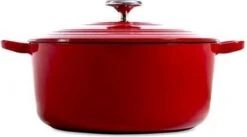 BK Bourgogne Braadpan Ø 20 Cm - Rood - Gietijzer - Inductie -Keukenbenodigdheden Winkel 1200x666 7