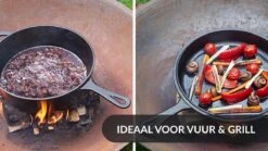 Chefarone Gietijzeren Pan - 2-in-1 Braadpan Inclusief Deksel - Geschikt Voor Alle Warmtebronnen -Keukenbenodigdheden Winkel 1200x675 17