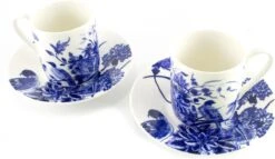 Espresso Set, Delfts Blauwe Vogels, Rijksmuseum -Keukenbenodigdheden Winkel 1200x696