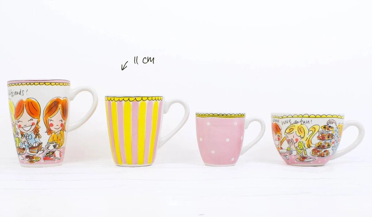 Blond Amsterdam - Even Bijkletsen - Beker - Stip - 0,35L 5 Blond Amsterdam - Even Bijkletsen - Beker - Stip - 0,35L - Afbeelding 5