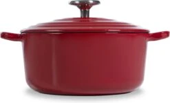 BK Bourgogne Braadpan Ø 20 Cm - Rood - Gietijzer - Inductie -Keukenbenodigdheden Winkel 1200x722 4