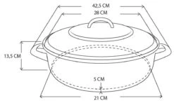 Sola Braadpan Fair Cooking - Ø 28 Cm - Zwart/wit - Aluminium - Antiaanbaklaag -Keukenbenodigdheden Winkel 1200x727