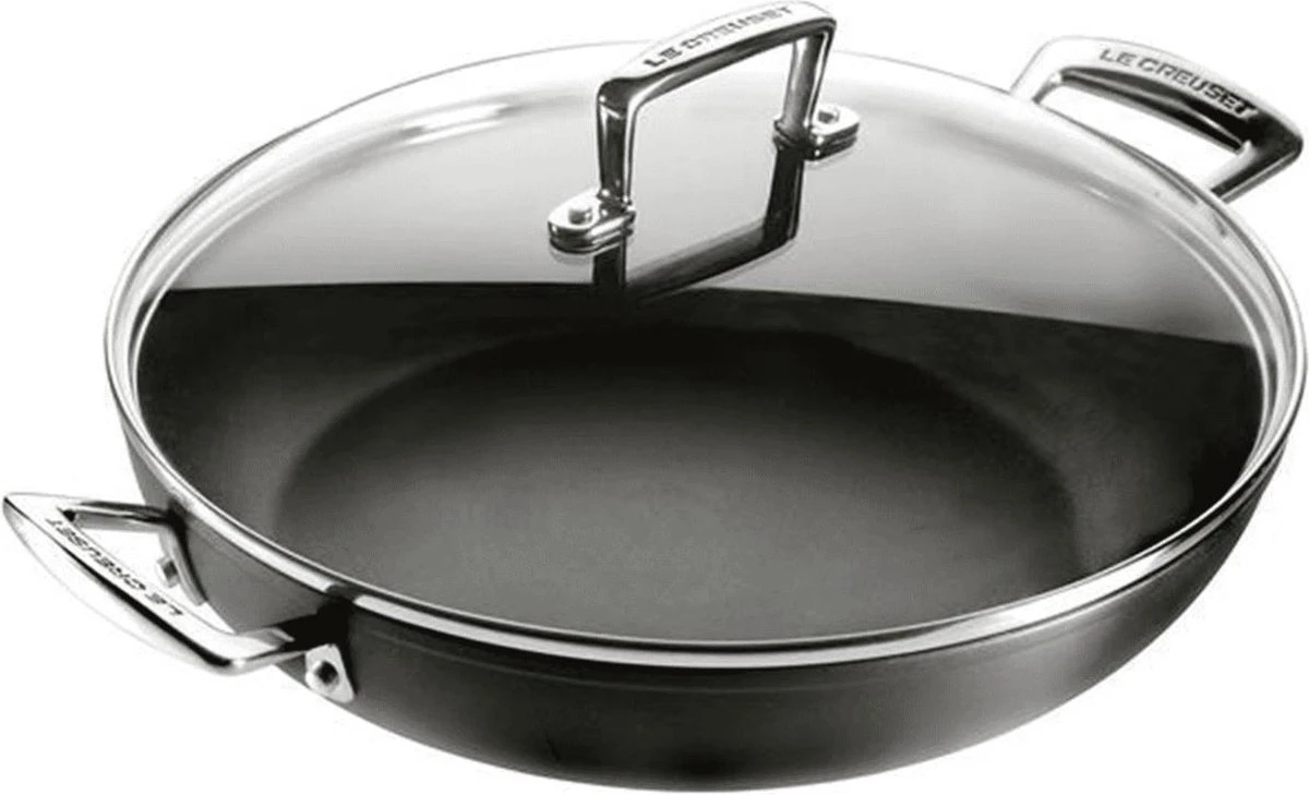 LE CREUSET - Les Forgees - Sauteerpan 2 Grepen 28cm 3,2L 3 LE CREUSET - Les Forgees - Sauteerpan 2 Grepen 28cm 3,2L - Afbeelding 3
