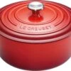 Le Creuset Signature Braadpan - 4,2 L - 24 Cm - Kersenrood