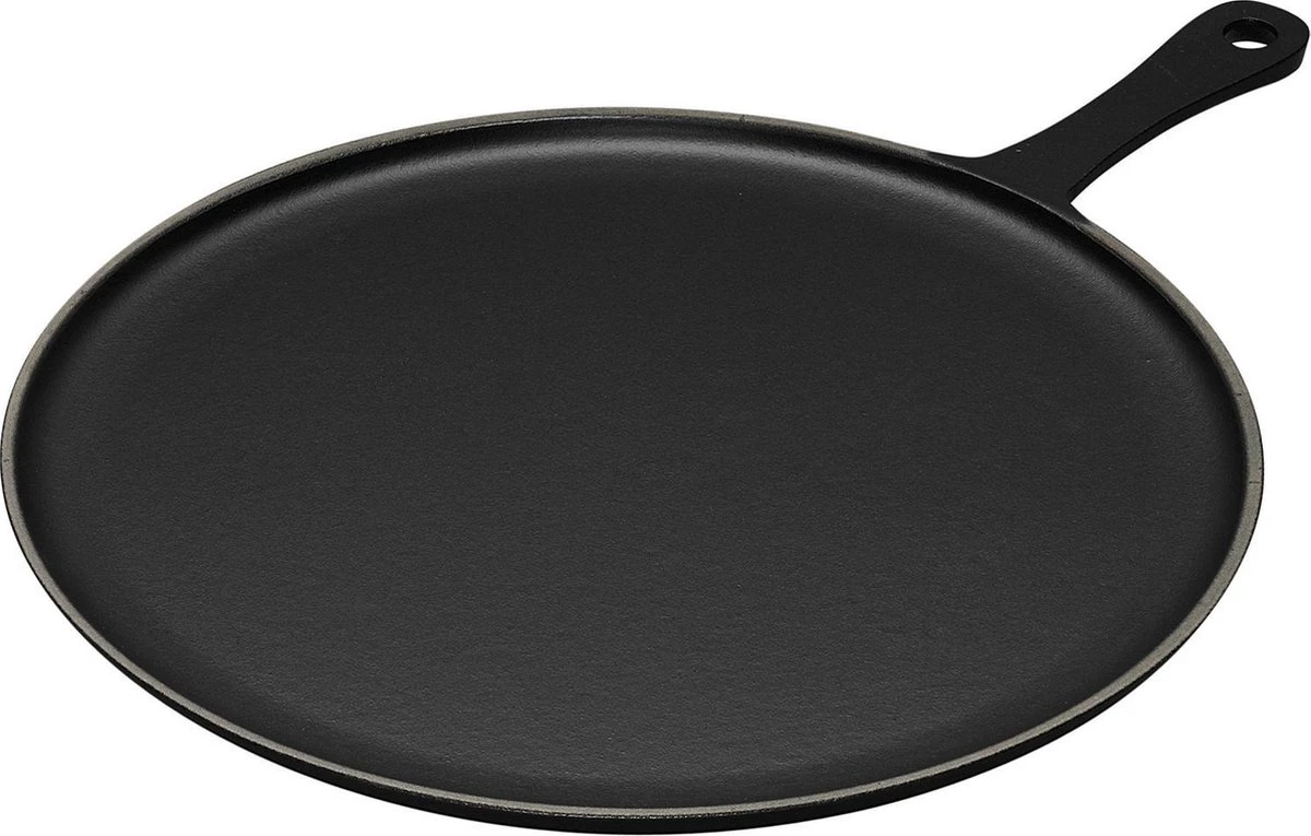Le Creuset Le Creuster Gietijzeren Pannenkoekpan - Mat Zwart - 27cm 1 Le Creuset Le Creuster Gietijzeren Pannenkoekpan - Mat Zwart - 27cm