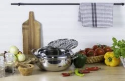 Edënbërg Classic Line - Japanse Frituurpan Met Thermometer - 3.4 Liter - Friteuse/Frituurpot RVS -Keukenbenodigdheden Winkel 1200x783 3