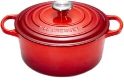 Le Creuset Gietijzeren Braadpan - 26cm 5,3 L - Kersenrood 21 Le Creuset Gietijzeren Braadpan - 26cm 5,3 L - Kersenrood -Keukenbenodigdheden Winkel 1200x792 1