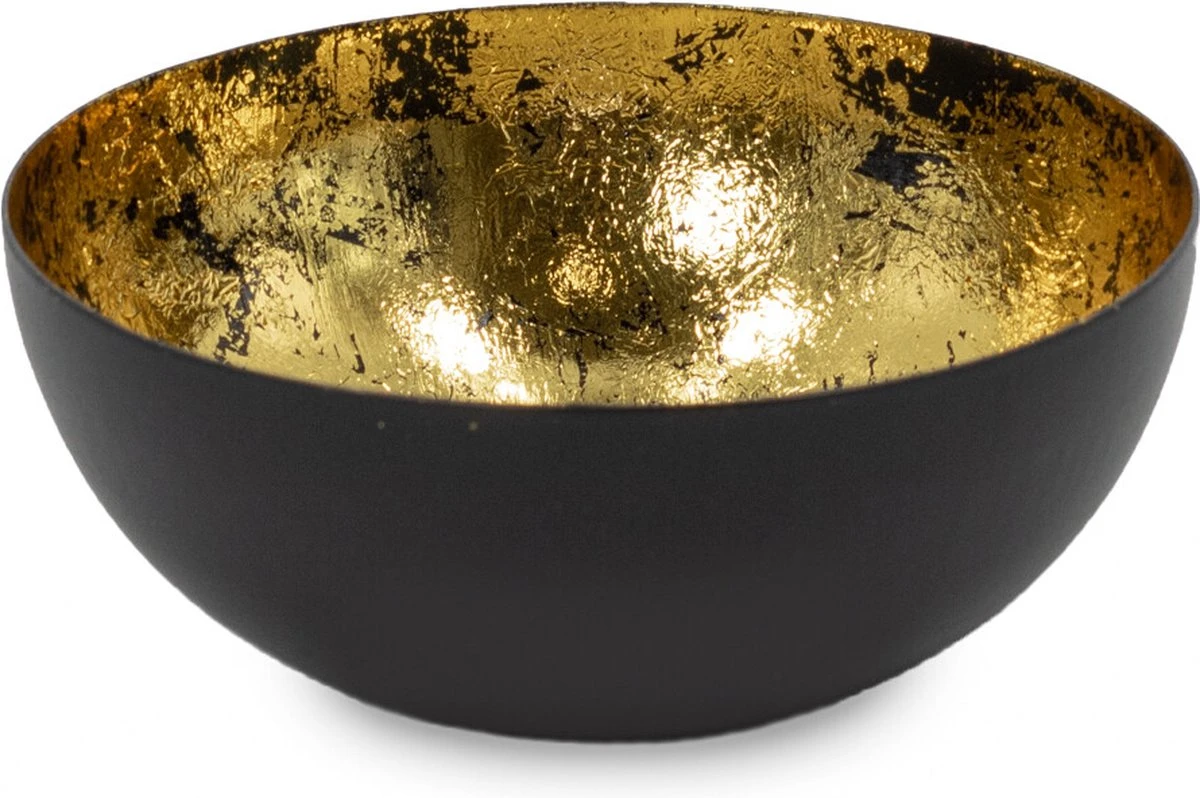 Schaaltje Zwart Met Goud 1 Schaaltje Zwart Met Goud